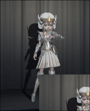 第五人格舞女女武神皮肤动态欣赏 这个女武神好欠揍
