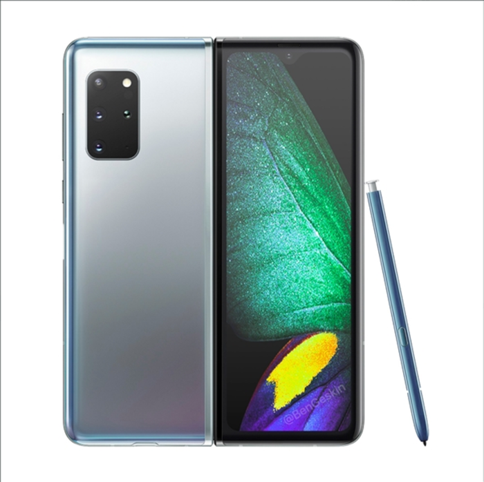 三星galaxy fold 2设计曝光:首款屏下摄像头手机