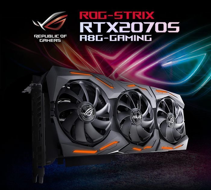 华硕 rog strix rtx2070s a8g gaming