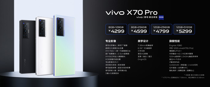 品阅时光!年度影像旗舰vivo x70系列正式发布