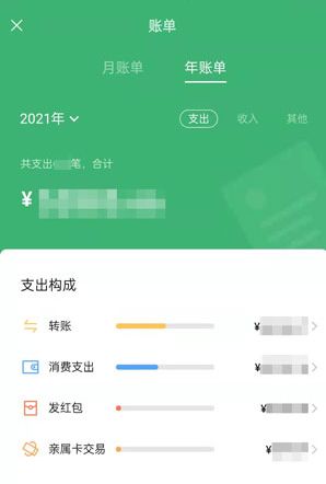 2022微信年度账单统计怎么看