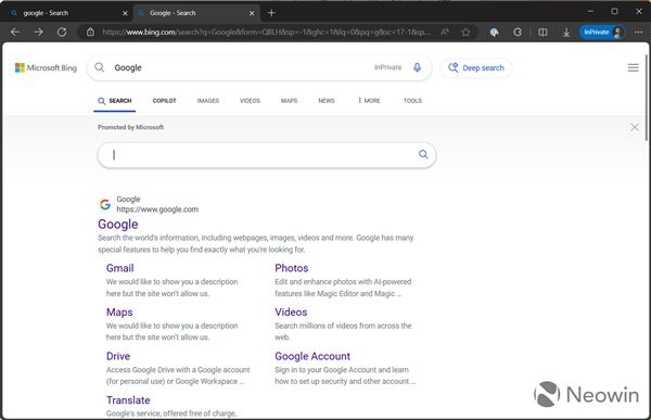 欧宝娱乐微软必应放弃伪装Google搜索：全新操作让人意|蜜芽my77738|想