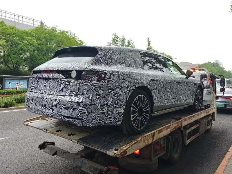 美嘉体育注册鸿蒙智行享界S9旅行车谍照曝光 修长车身搭配问界M8同款尾灯(图1)