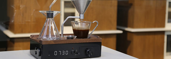 会煮咖啡的闹钟？能定时煮咖啡用香味叫你起床
