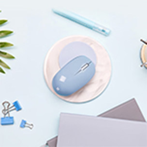 微软 (Microsoft) 精巧鼠标 薄荷绿 | 无线鼠标 蓝牙5.0 小巧轻盈 多彩配色 适配Win10、Mac OS和Android