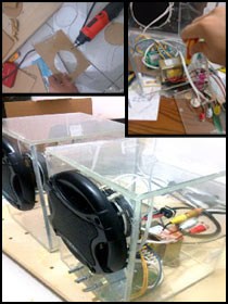 搅局纸盒 DIY高端大气透明音箱