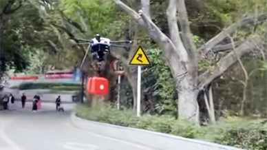 深圳無人機AED,4公里半徑5分鐘抵達,相當于150個固定AED