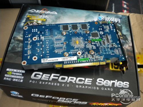 2g海力士gddr5顯存 影馳gts450大將到貨