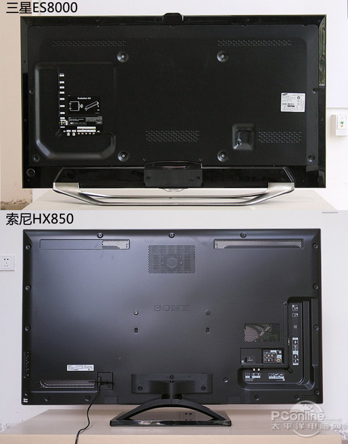 三星UA60ES8000对比索尼HX850