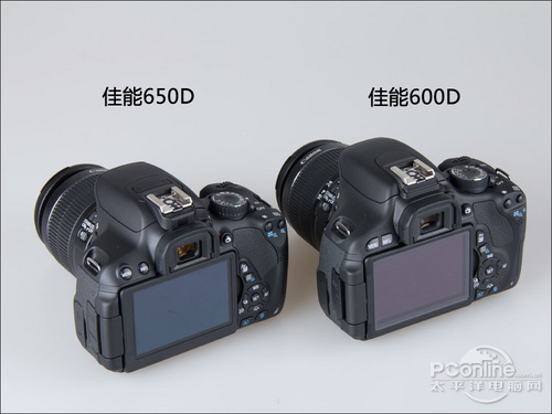 佳能650D套机(18-55mm,55-250mm)佳能650D对比600D