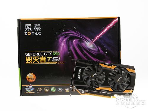 索泰GTX650Ti-1GD5毁灭者TSI HA索泰GTX650Ti