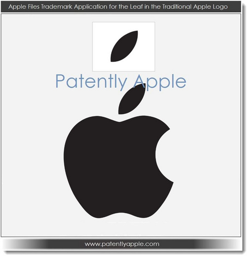 颤抖吧，苹果Logo的叶子可能会成为专利
