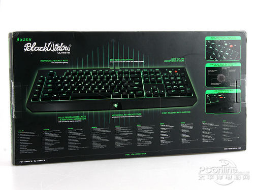 Razer BlackWidow黑寡妇 终极版2013黑寡妇