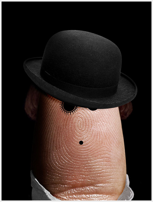 超可爱搞怪!创意数字手指艺术图片全集