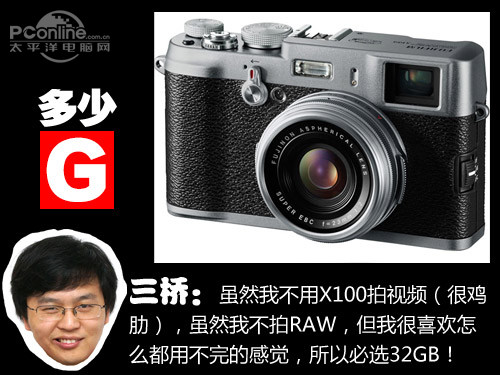 你用多少G？相机存储卡容量真实用户调查