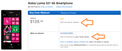 lumia 521