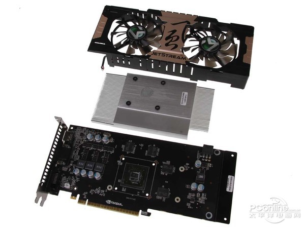 銘瑄gtx750ti jetstream拆解賞析