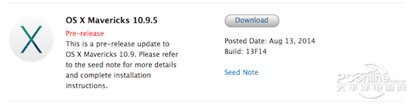 OS X Mavericks 10.9.5OS