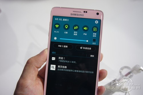 三星Galaxy Note4 N9100公开版三星Note4现场评测