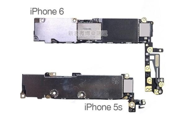 手機 手機資訊 正文 而在iphone 6對比iphone 5s的主板設計來看,佈線