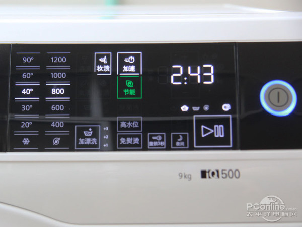 高大上触控体验西门子iq500洗衣机评测