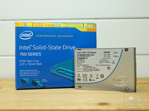 Intel 750 U.2 SSD 400G