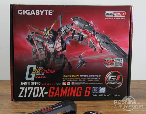 技嘉GA-Z170X-Gaming 6 (rev. 1.0) 技嘉独角兽Z170X-GAMING 6主板