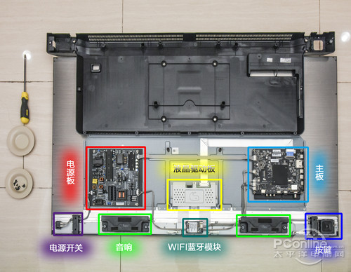 微鲸W50J主要硬件模块