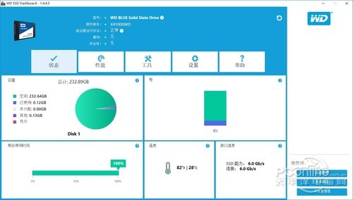 西部数据WD BLUE 1T SATAWD Blue 1TB SSD