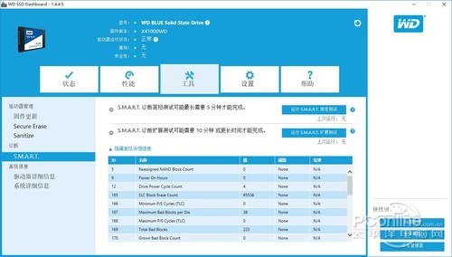 西部数据WD BLUE 1T SATAWD Blue 1TB SSD