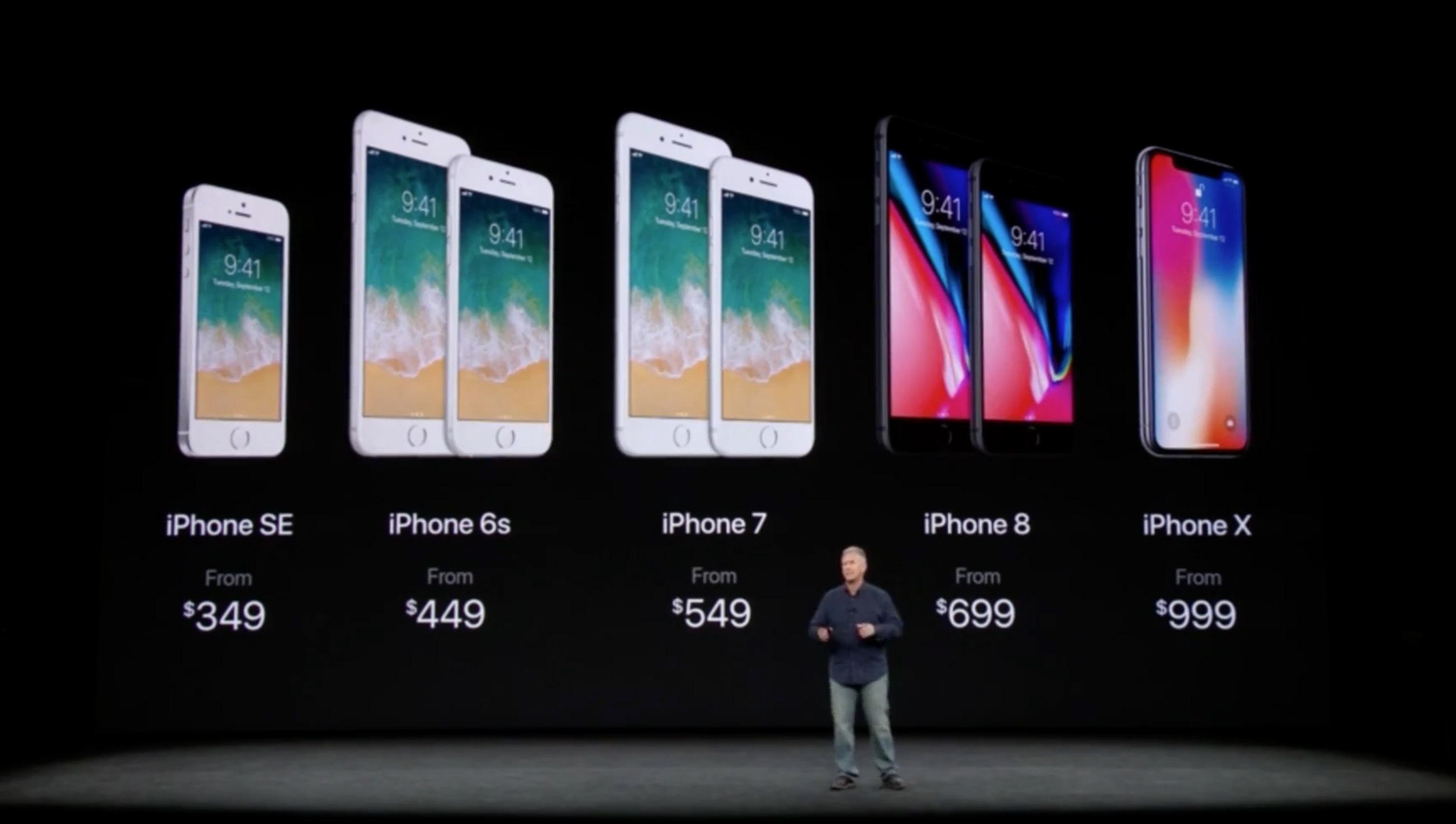 4分钟极速看苹果发布会:iphone x竟然卖9688元!