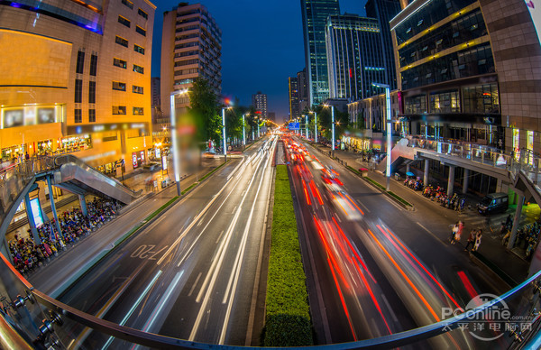 如何拍出流光溢彩的大片 拍攝夜景車流軌跡教程