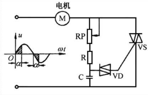bta16可控硅调速电路图图片