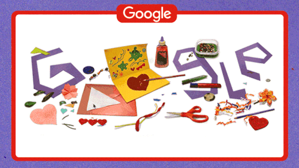 谷歌推出交互式Doodle轻松在线制作母亲节卡片