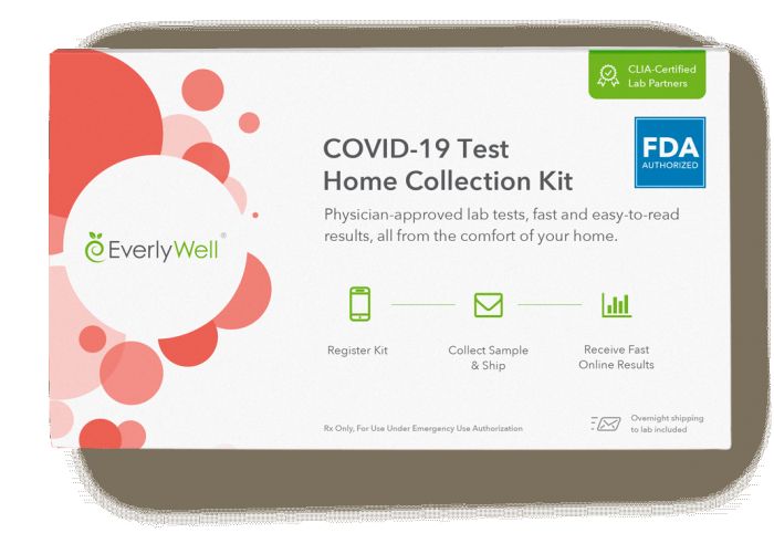 Everlywell试剂盒获FDA授权可在家采集COVID-19样本