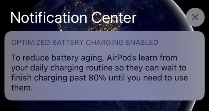 iOS14为AirPods引入“优化电池充电”功能