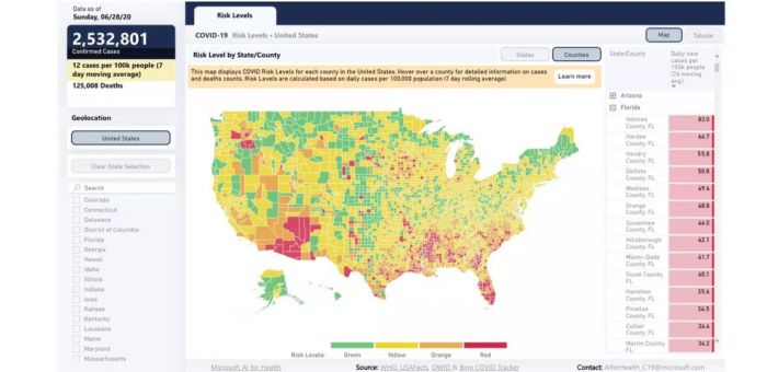 哈佛开发新冠肺炎风险地图：用户更容易掌握当地疫情