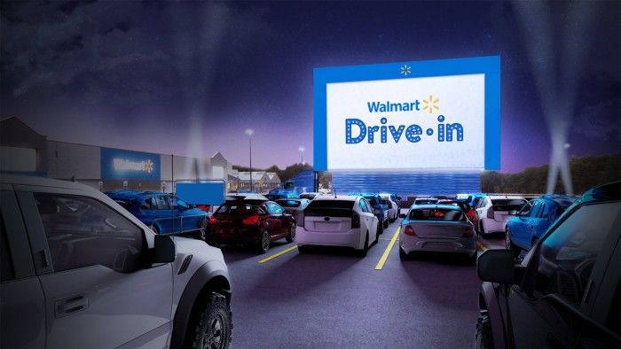 沃尔玛计划将旗下部分停车场改成露天电影院