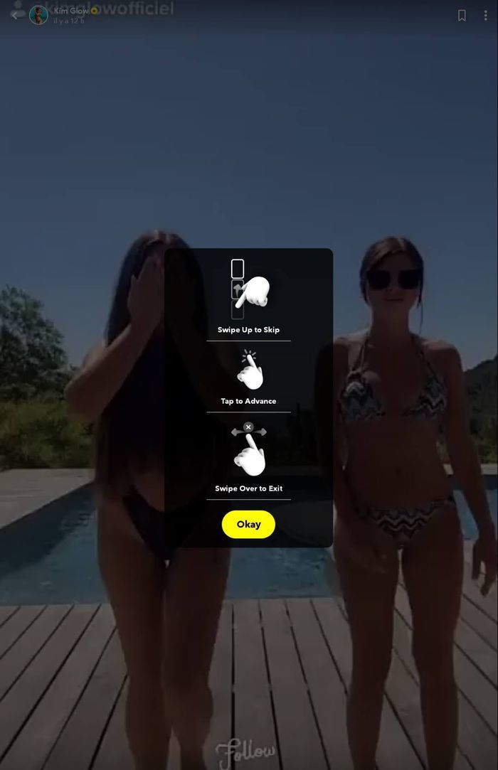 Snapchat正测试TikTok风格的垂直滑动手势