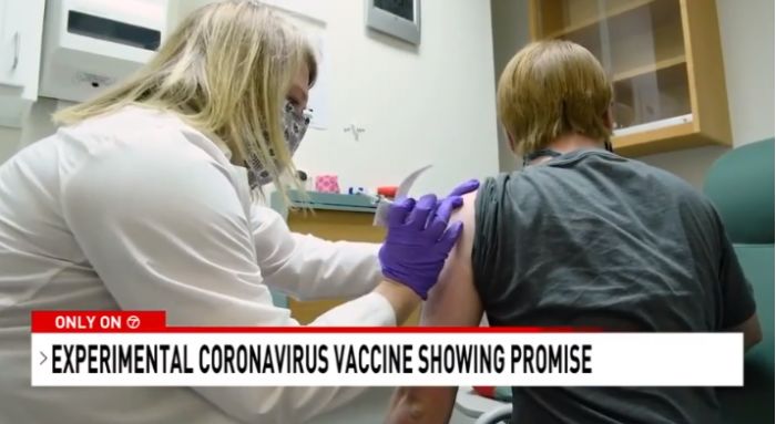 辉瑞公司的实验性新冠疫苗似乎显示出有希望的结果