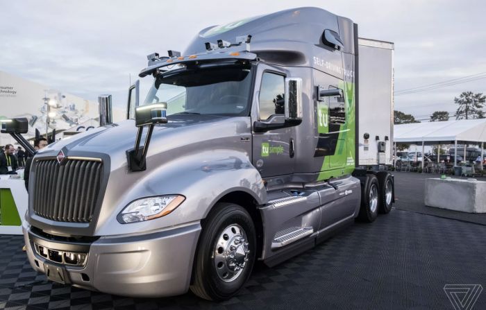 TuSimple找到合作伙伴帮助其打造自动驾驶半卡车队