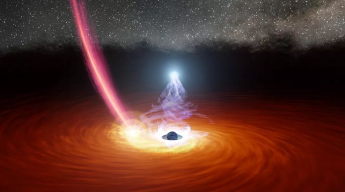 研究称一颗“流氓”恒星可能导致一个巨大的黑洞消失