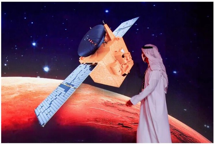 阿拉伯联合酋长国成功发射其第一个前往火星的航天器