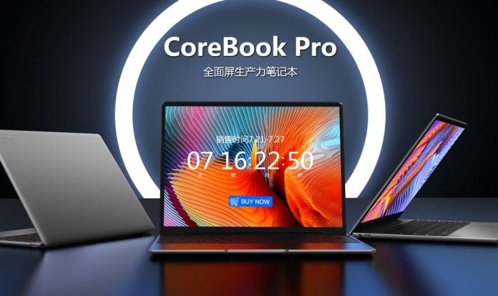 驰为发布全面屏生产力笔记本CoreBookPro