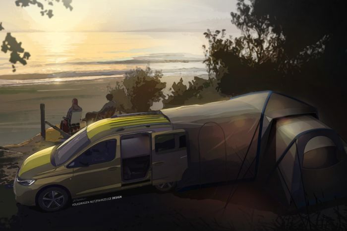 大众发布新露营车CaddyMini-Camper：虽小但可扩展