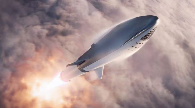 SpaceX开始为火星之旅研制“超级重型”火箭助推器