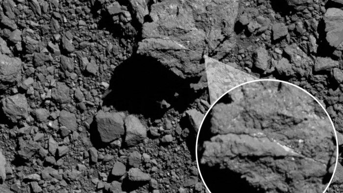 NASA科学家发现小行星Bennu岩石样本与众不同