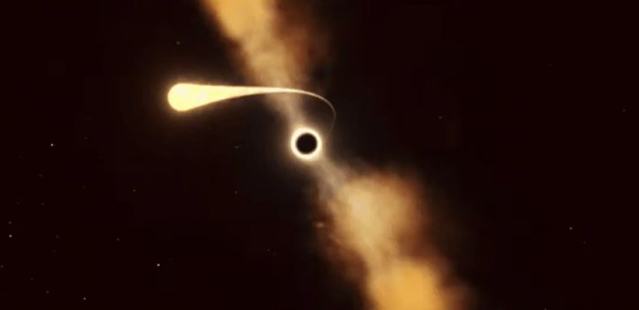 研究：天文学家实时看到黑洞吞噬恒星的情景