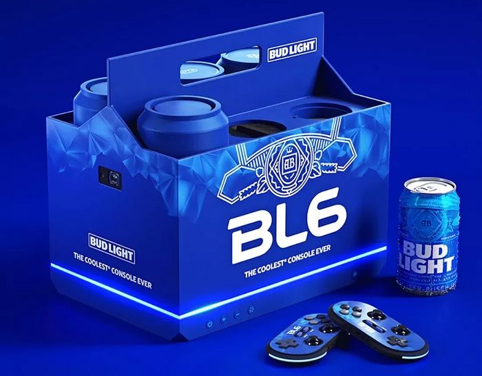 BudLight推出半打饮料外形的BL6迷你游戏PC