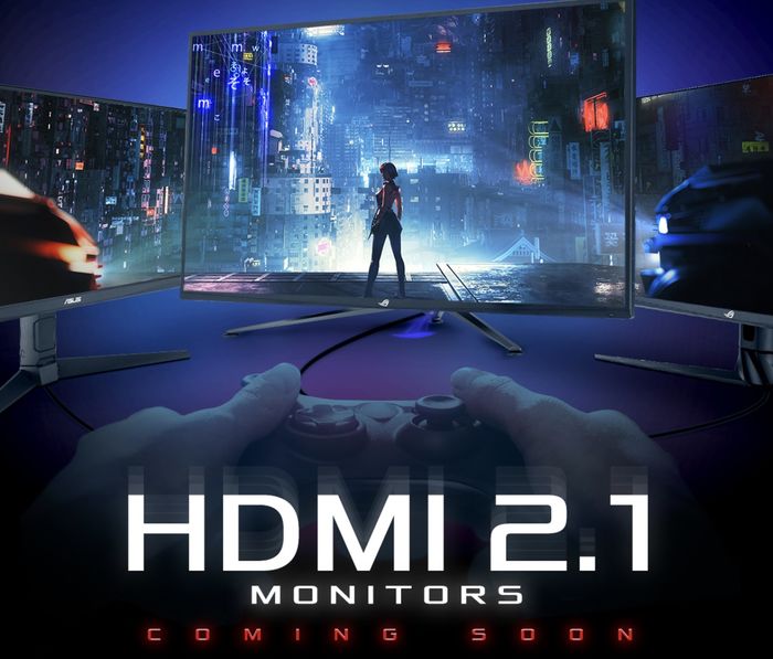 ROG预热新款HDMI2.1显示器4K高刷屏将大量上市